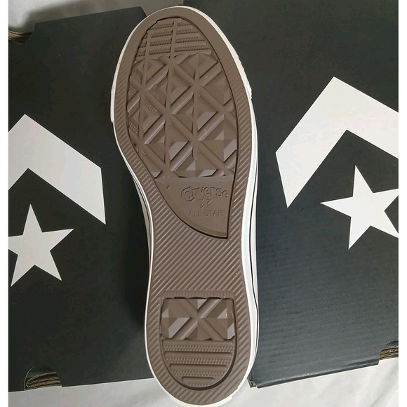 Converse Chuck Taylor All Star Suede, Gray/Black, M 6 / W 8 - Picture 10 of 14